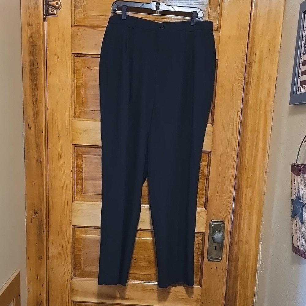 Allison Daley Black Tailored Trousers  18
